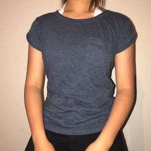 Navy Circle-neck Tshirt